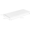 Sorbus 23.7" Extra Long Decorative Floating Shelves, 2ct.